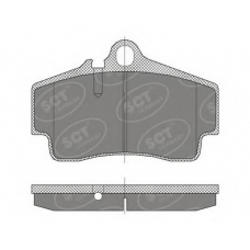 SP 449 PR SCT Комплект тормозных колодок, дисковый тормоз