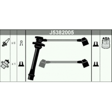 J5382005 NIPPARTS Комплект проводов зажигания