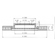 BSF4355 QUINTON HAZELL Тормозной диск