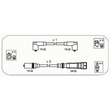 ABM39 JANMOR Комплект проводов зажигания