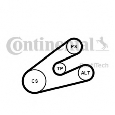 6PK1453K1 CONTITECH Поликлиновой ременный комплект