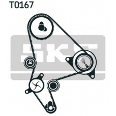 VKMC 02023 SKF Водяной насос + комплект зубчатого ремня