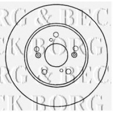 BBD4639 BORG & BECK Тормозной диск