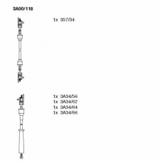 3A00/118 BREMI Комплект проводов зажигания