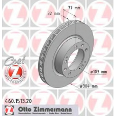 460.1513.20 ZIMMERMANN Тормозной диск