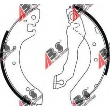 8631 ABS Комплект тормозных колодок