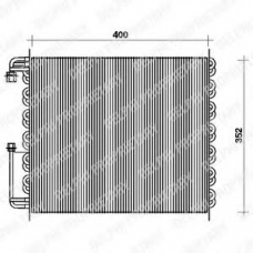 TSP0225080 DELPHI Конденсатор, кондиционер