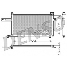 DCN46005 DENSO Конденсатор, кондиционер