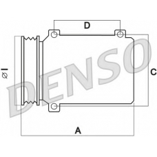 DCP23030 DENSO Компрессор, кондиционер