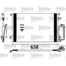 817647 VALEO Конденсатор, кондиционер