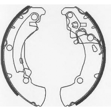 BS1101 QUINTON HAZELL Комплект тормозных колодок
