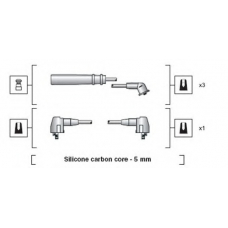 941318111193 MAGNETI MARELLI Комплект проводов зажигания