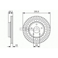 0 986 479 S99 BOSCH Тормозной диск