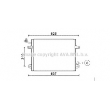 JR5048 AVA Конденсатор, кондиционер