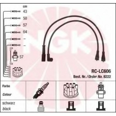 8222 NGK Комплект проводов зажигания