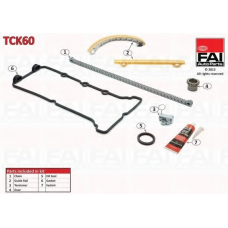 TCK60 FAI AutoParts Комплект цели привода распредвала