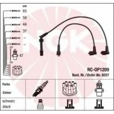 6257 NGK Комплект проводов зажигания