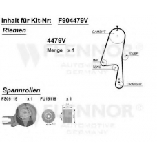 F914452V FLENNOR Комплект ремня грм