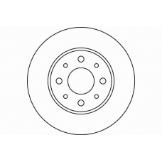 MDC1689 MINTEX Тормозной диск