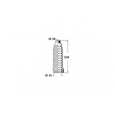 1211184 OCAP Пыльник, рулевое управление
