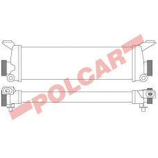 5005J81X POLCAR Intercoolery