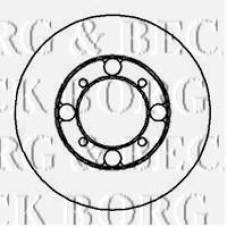 BBD5113 BORG & BECK Тормозной диск