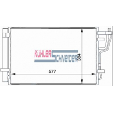 5220391 KUHLER SCHNEIDER Конденсатор, кондиционер