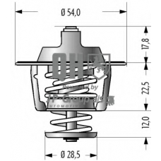 1514601619 Jp Group Термостат, охлаждающая жидкость