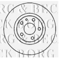 BBD4307 BORG & BECK Тормозной диск