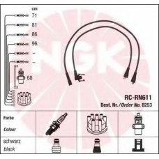 8253 NGK Комплект проводов зажигания