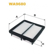 WA9680 WIX Воздушный фильтр