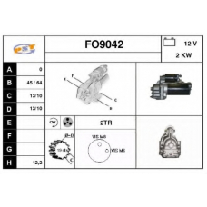 FO9042 SNRA Стартер