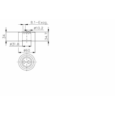 TKR 9898 TIMKEN Натяжной ролик, ремень грм