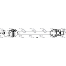 250035 GSP Приводной вал