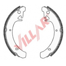 629.0635 VILLAR Комплект тормозных колодок