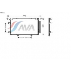 TO5319 AVA Конденсатор, кондиционер