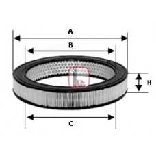 S 7873 A SOFIMA Воздушный фильтр