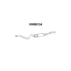 VW80134 VENEPORTE Глушитель выхлопных газов конечный