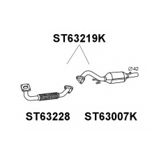 ST63219K VENEPORTE Катализатор