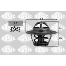 9000037 SASIC Термостат, охлаждающая жидкость