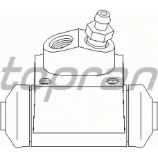 300 023 TOPRAN Колесный тормозной цилиндр