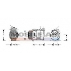 6006K015 SCHLIECKMANN Компрессор, кондиционер