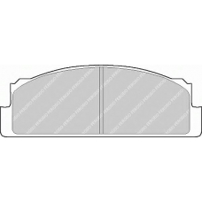 FDB22 FERODO Комплект тормозных колодок, дисковый тормоз
