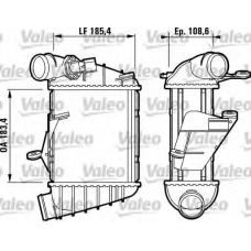 817501 VALEO Интеркулер