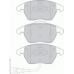 FSL1641 FERODO Комплект тормозных колодок, дисковый тормоз