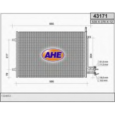 43171 AHE Конденсатор, кондиционер