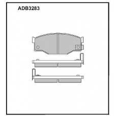 ADB3283 Allied Nippon Тормозные колодки