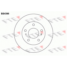 BS4396 FTE Тормозной диск