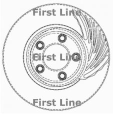 FBD1412 FIRST LINE Тормозной диск