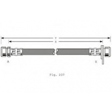 PHC276 TRW Тормозной шланг